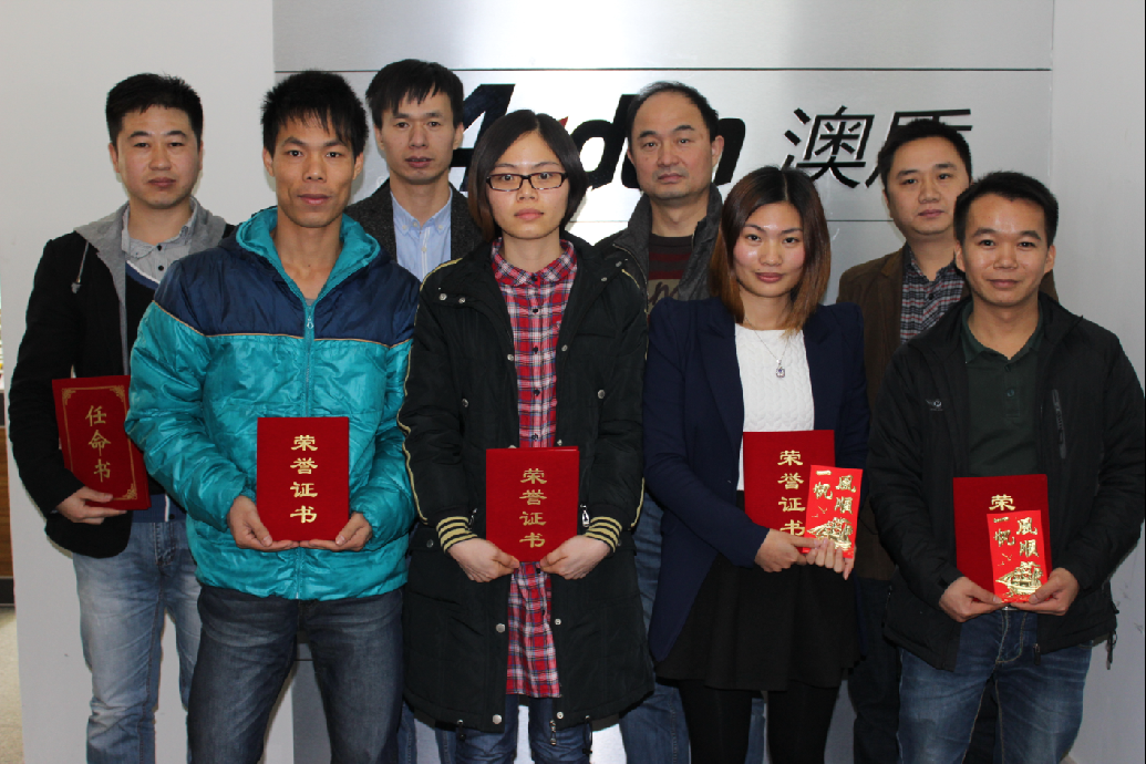 澳盾公司2014年年終總結事項